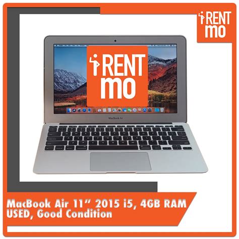 Apple Macbook Air 11 2015 Core I5 4gb Ram Used Buy Rent Pay