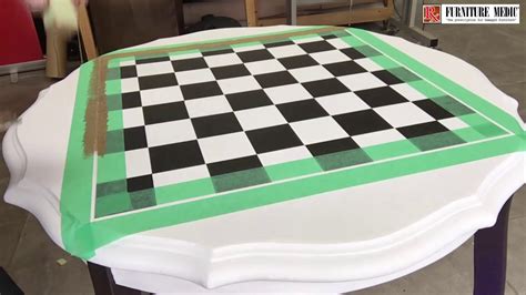 How To Paint A Chess Board Youtube