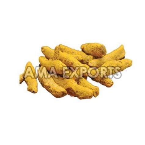 No Added Color Organic Healthy Dried Yellow Turmeric Finger Grade Food