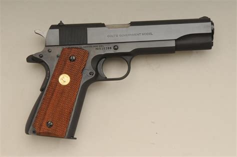 Colt Mk Ivseries 70 Government Model Semi Auto Pistol 45 Cal 5