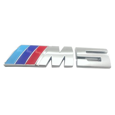 M Tech Power M Chrome M5 Logo Emblem Badge Sticker Fit For Bmw E39