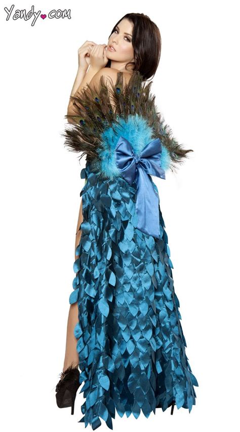 Deluxe Adult Peacock Costume Precious Peacock Costume