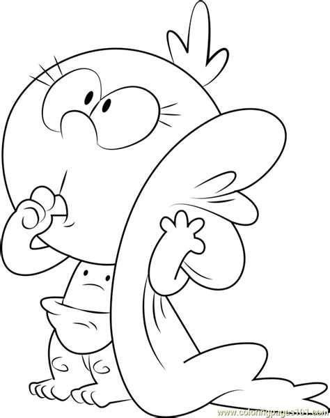 Maybe you would like to learn more about one of these? Lily Loud Coloring Page - Free The Loud House Coloring ...