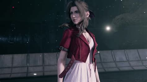 Aerith Final Fantasy 7 Remake Style Fashion Women