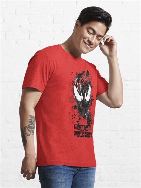 Maximum Carnage T Shirt For Sale By Properartist Redbubble