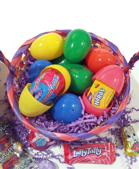 25 Filled Solid Easter Eggs For Egg Hunt W Brand Candies Chocolates