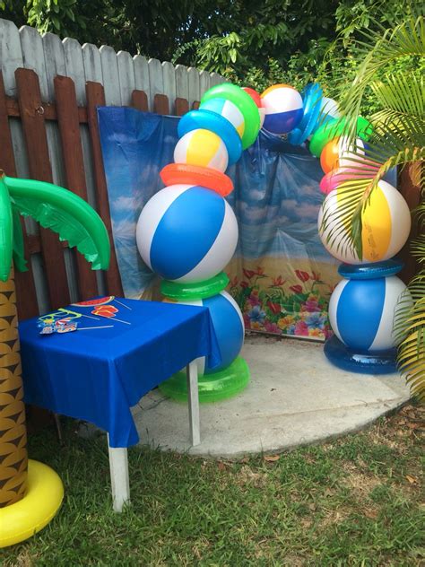Beach Ball Birthday Party Ideas