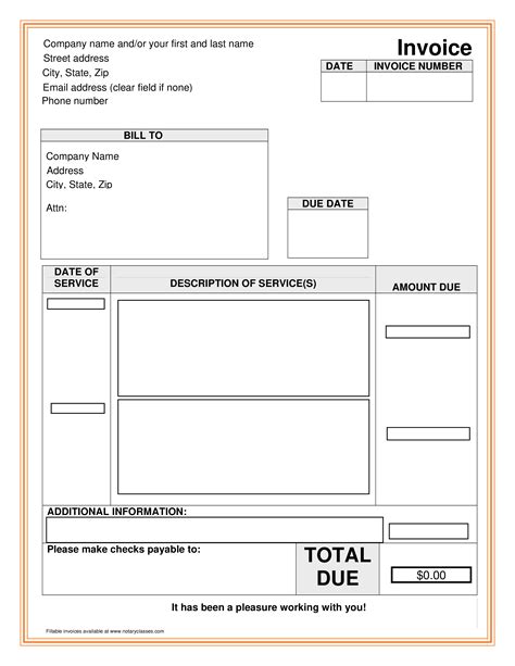 Blank Billing Invoice - How to create a Billing Invoice ...