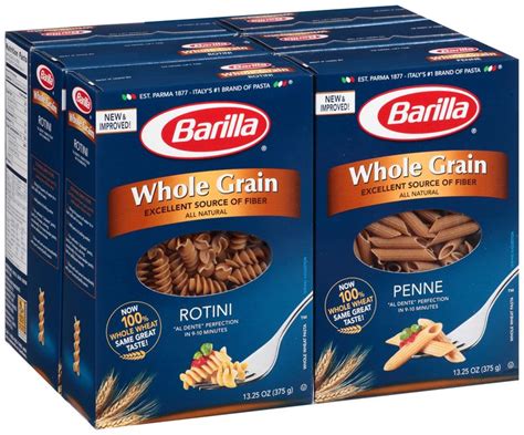 Barilla® Whole Grain Rotinipenne Pasta Reviews 2021