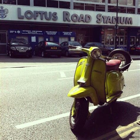 Is There A Better Sight A Beautiful Scooter Outside Our Church Qpr