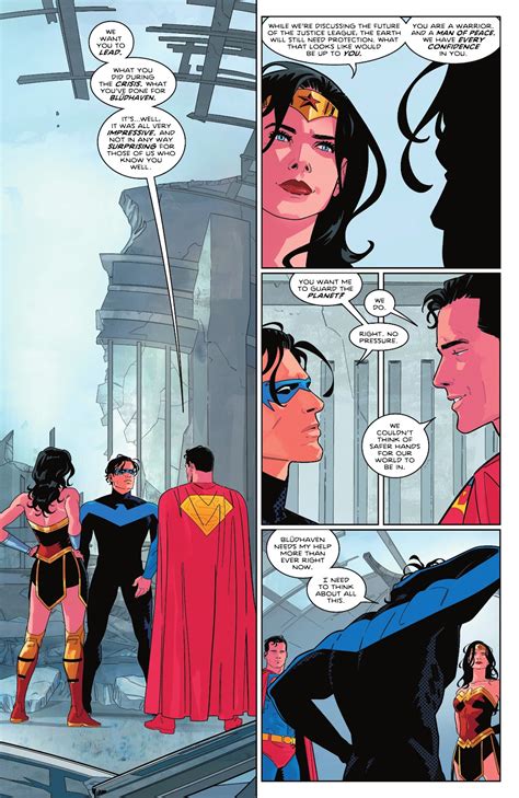 The Trinity Wants Nightwing To Lead The Justice League Comicnewbies