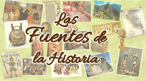Fuentes De La Historia Ciencias Auxiliares De La Historia Youtube