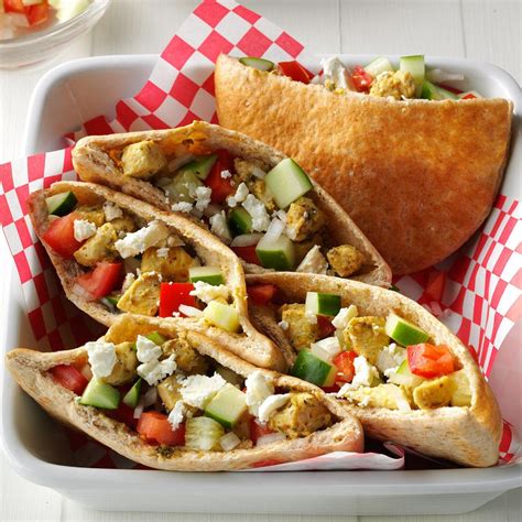 Hearty Chicken Gyros Recipe How To Make It Taste Of Home