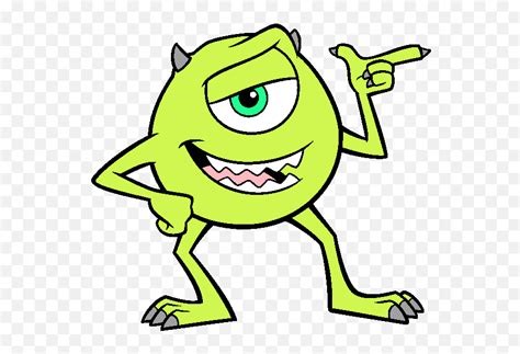 Monster Clipart Mike Wazowski Mike Wazowski Drawing Easy Pngmike