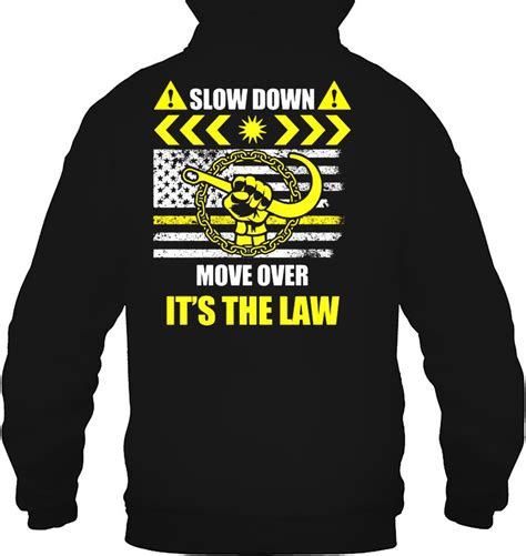 Slow Down Move Over Its The Law Tow Truck Drivers