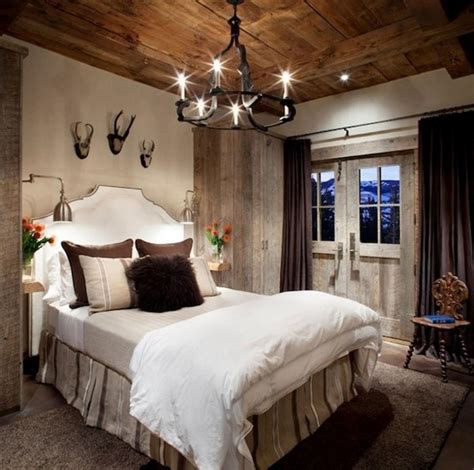 White Rustic Bedrooms Photos
