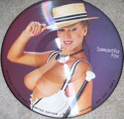 Popsike Com Samantha Fox Sided Nude Interview Picture Disc Rare