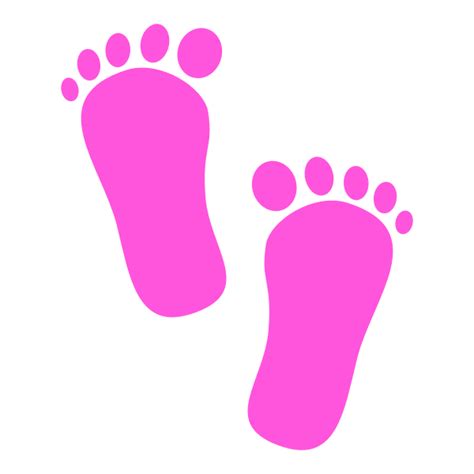 Footprints Clip Art Baby Footprints Svg Baby Footprints Png Etsy Images