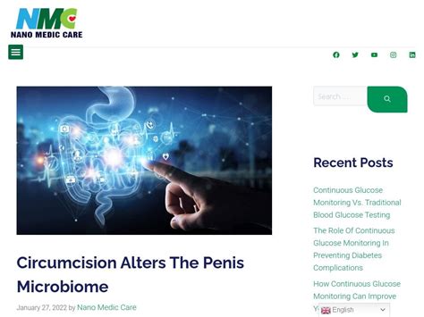 Circumcision Alters The Penis Microbiome Nano Medic Care Rcircumscience