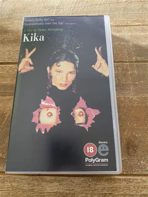 KIKA VHS VIDEO A Film By Pedro Almodóvar Spanish With English Subtitles