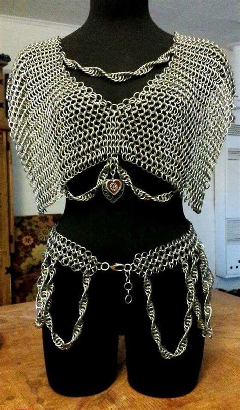 Wow Beautiful Chainmaille Piece Done By Autistic Artist David Tucker Chainmail Clothing