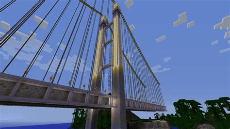 My First Suspension Bridge Bridge Of Friendship Minecraft Map