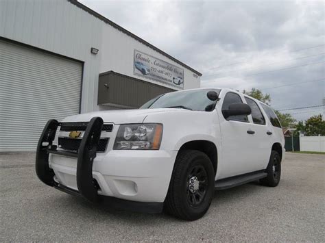 2013 Chevrolet Tahoe 4x2 Police 4dr Suv In Largo Fl Copcarsonline