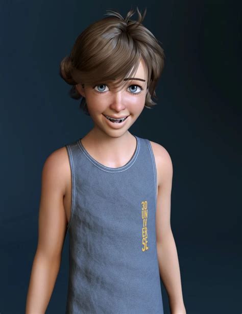 Young Toon Male For Cartoon Adult Male For Genesis 9 Renderfu