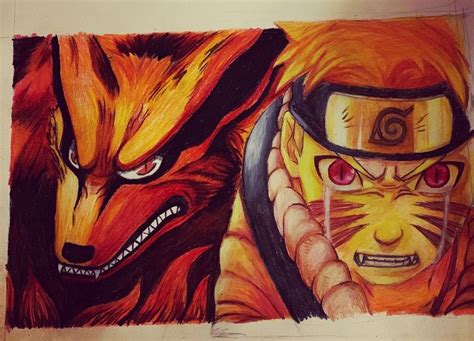 Drawings Of Naruto Nine Tailed Fox