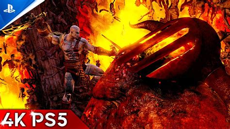 Kratos Kills Hades And Takes His Soul God Of War 3 Remastered 4k Ps5