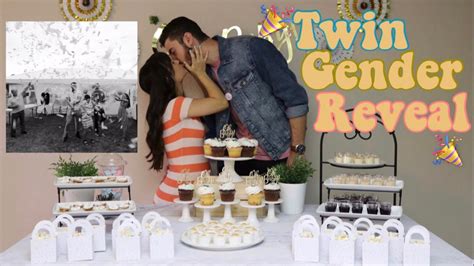Twin Gender Reveal Party💕 Youtube