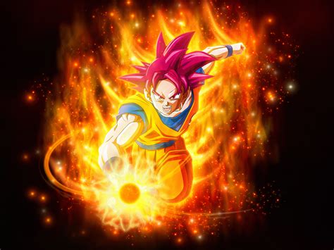 1152x864 Super Saiyan God Goku Dragon Ball 1152x864 Resolution