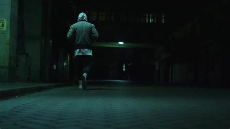 Walking In A Dark Alley Stock Video Motion Array