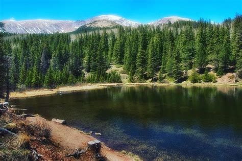 Blue Lake Near Cuchara Colorado Nature Naturephotography Lake