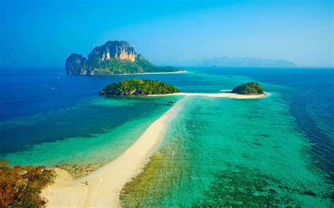 Malaysia Island Part Liming Rocks Sandy Thailand Beaches Tarutao White P Marine