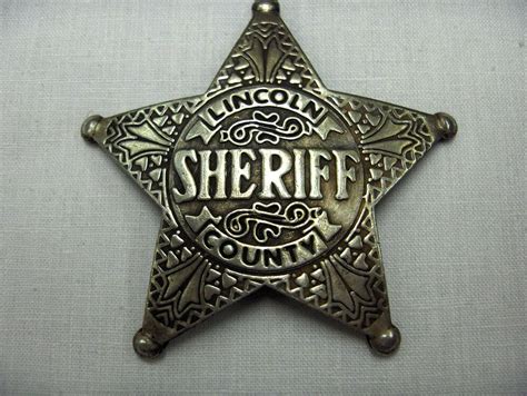 Old West Silver Plated Deputy Sheriff Dress Badge Ebay