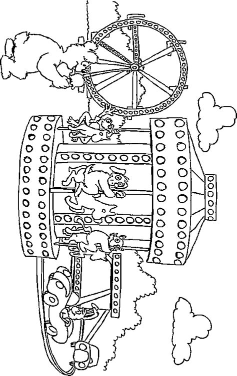 240 pages of math and literacy centers in a carnival theme. Carnival rides coloring pages download and print for free