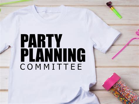 The Office Party Planning Committee Png Svg Combo Etsy