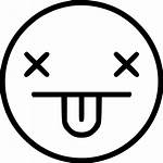 Emoji Icon Smiley Smile Die Face Sad