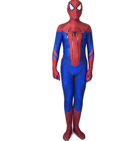 The Amazing Spider Man Superhero Spiderman Spider Man Halloween Party Fullbody Zentai Cosplay