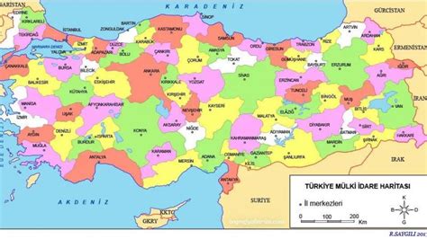 Türkiye haritası değişiyor 19 ilçe il olacak Trabzon Haber