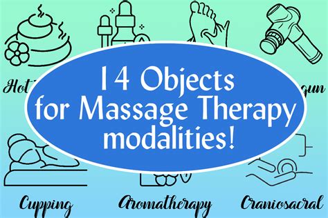 Massage Therapist Modality Items Graphic By Skybourne Designs · Creative Fabrica