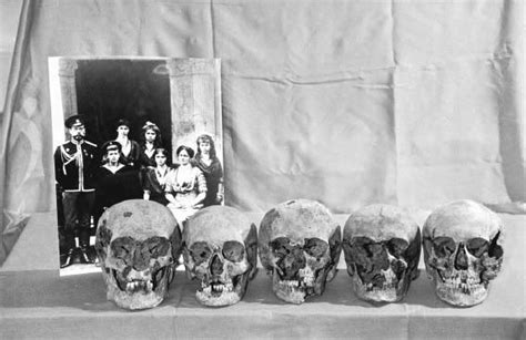 Romanov Skulls Nicholas Alexandra Olga Marie Tatiana Bones Olga