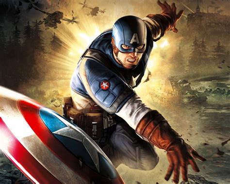 Captain America Comic Wallpapers Wallpaper Cave