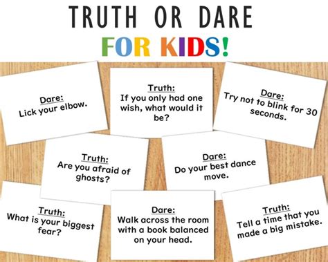 Truth Or Dare Printables Printable Word Searches