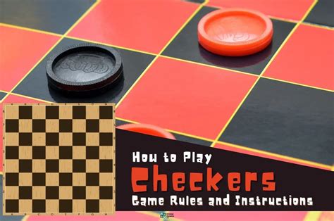 Checkers Rules And Official Gameplay Instructions