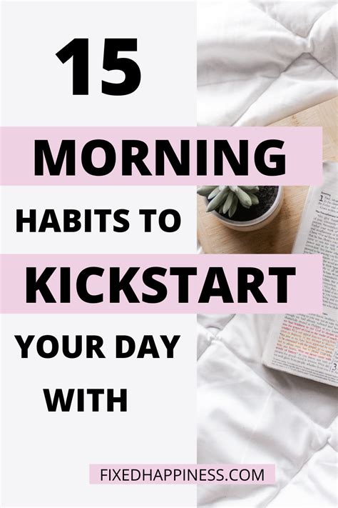 15 Morning Habits To Kickstart Your Day With In 2021