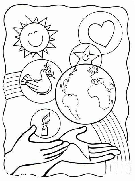 These original drawings are free to print and use however you like in your church, home, or school. Creation Coloring Pages - Kidsuki
