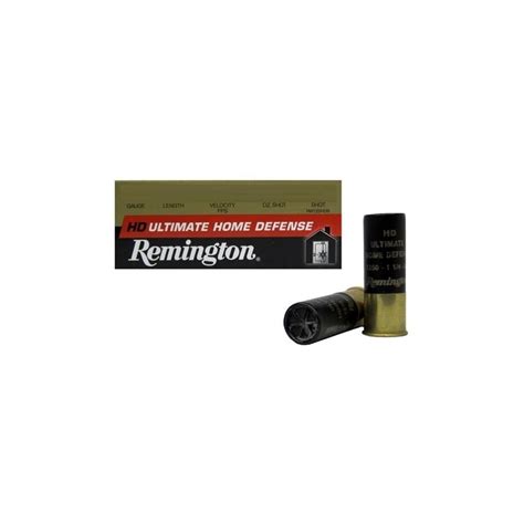 Remington Ultimate Home Defense 12 Gauge 2 34 1 14 Oz 2x4 Shot