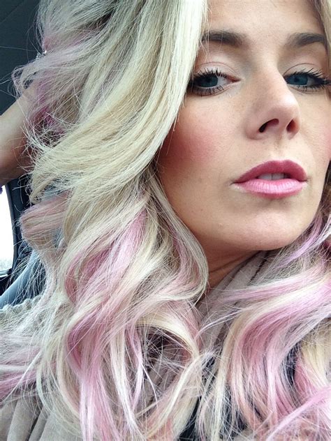 Pink Highlights On Blonde Hair Waypointhairstyles